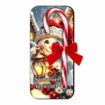 felicitare acadea craciun om zapada