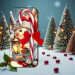 felicitare acadea craciun om zapada