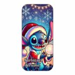 felicitare acadea craciun stitch mos