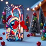 felicitare acadea craciun stitch mos