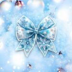 figurina lemn craciun funda fulgi