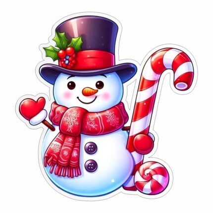 figurina lemn craciun om zapada rosu