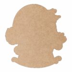 figurina lemn craciun spiridus cal