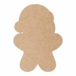 figurina lemn craciun turta dulce