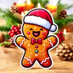 figurina lemn craciun turta dulce