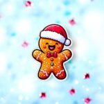 figurina lemn craciun turta dulce