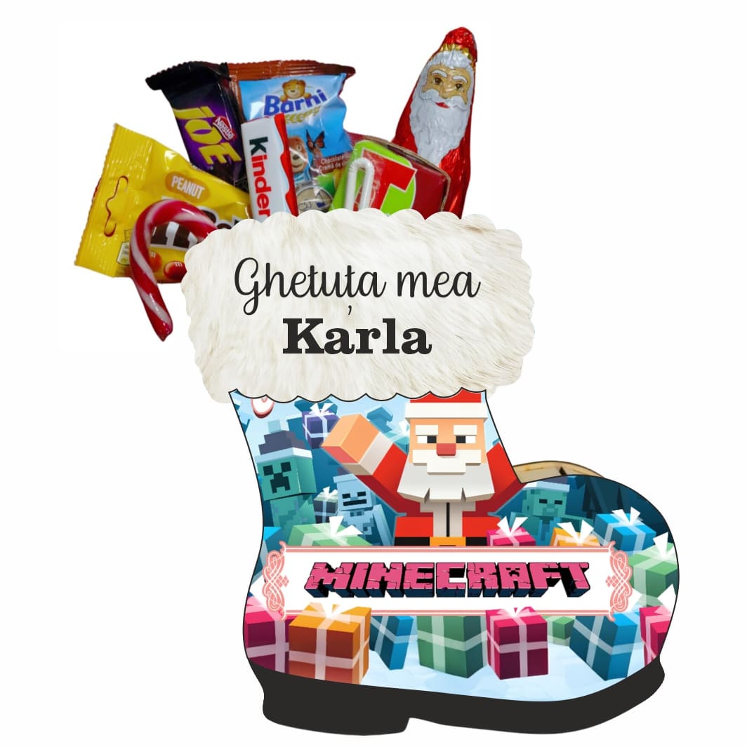 ghetuta dulciuri minecraft craciun
