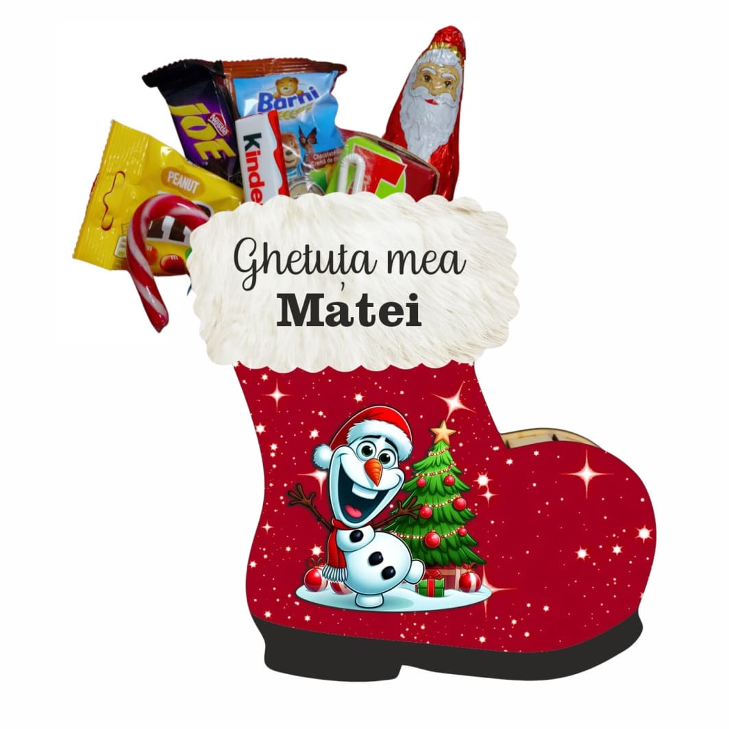 ghetuta dulciuri olaf craciun