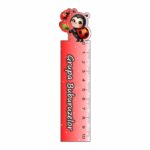 rigla personalizata buburuza 10cm