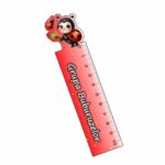 rigla personalizata buburuza 10cm