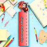 rigla personalizata buburuza 10cm