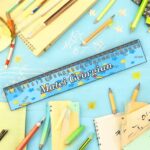 rigla personalizata creioane stele 30cm
