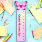 rigla personalizata fluture 10cm