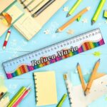 rigla personalizata nume creioane 30cm