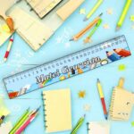 rigla personalizata tema scolara 30cm