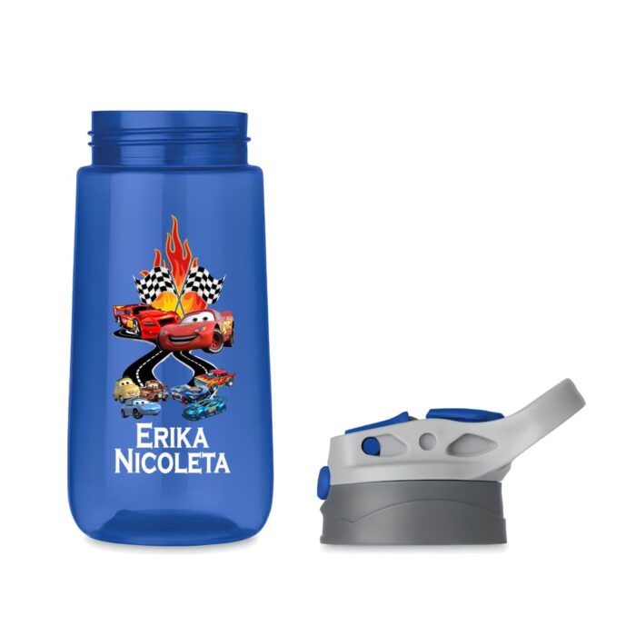 sticla apa copii cars albastra