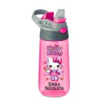 sticla apa copii hello kitty roz