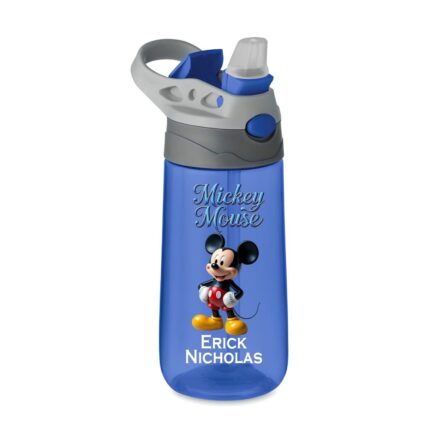 sticla apa copii mickey mouse albastra