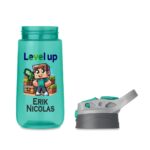 sticla apa copii minecraft verde