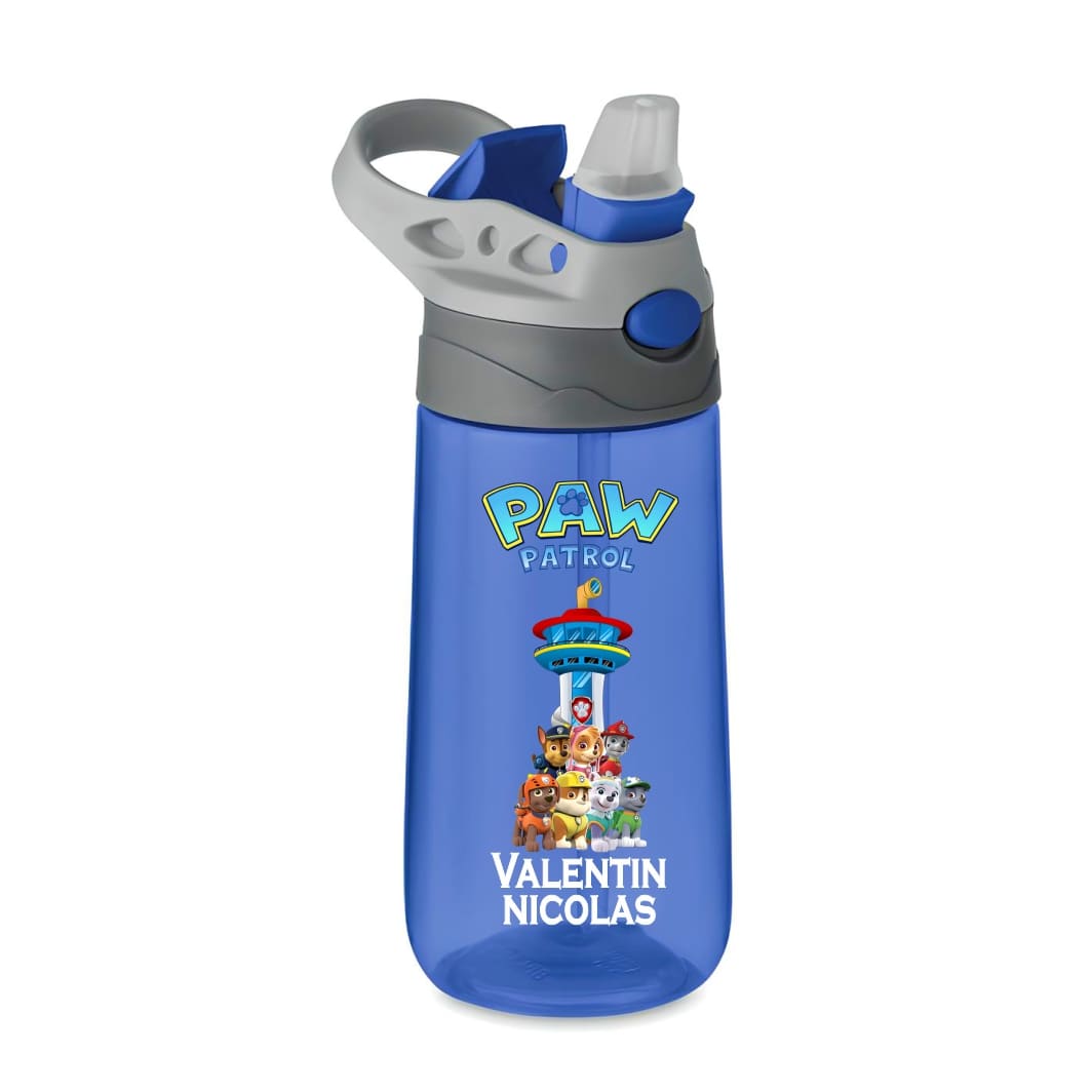 sticla apa copii paw patrol albastra