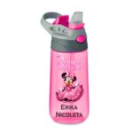 sticla apa copii printesa minnie roz