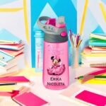 sticla apa copii printesa minnie roz
