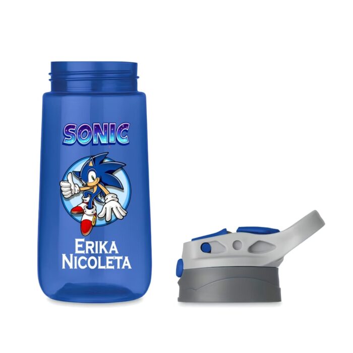 sticla apa copii sonic albastra