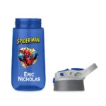 sticla apa copii spiderman albastra