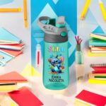 sticla apa copii stitch verde