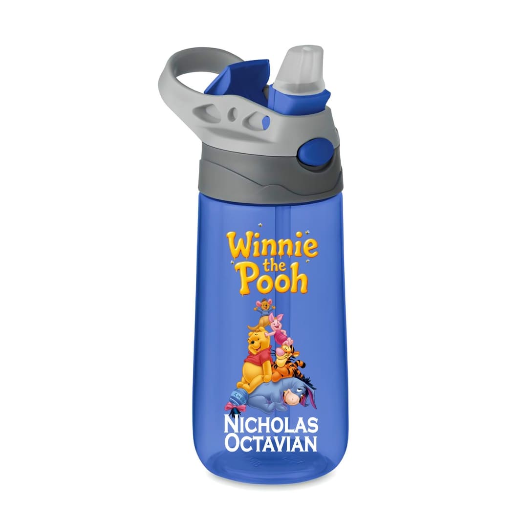sticla apa copii winnie pooh albastra