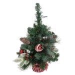 brad decorativ cu led carouri principala