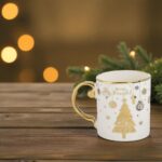 cana craciun brad globuri aurii