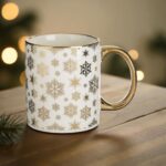 cana craciun fulgi aurii