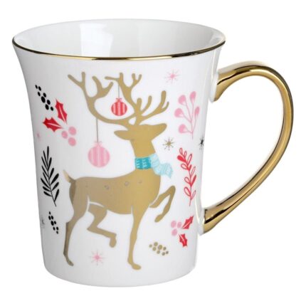 cana craciun globuri ren auriu