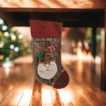 ciorap craciun mos craciun rustic