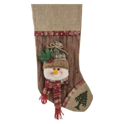 ciorap craciun om zapada rustic