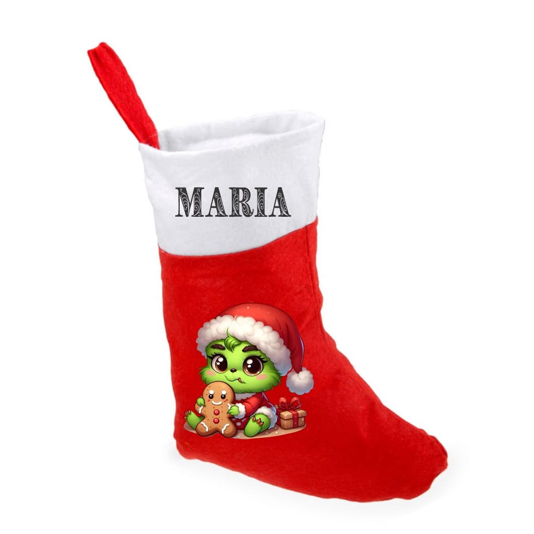 ciorap craciun personalizat baby grinch