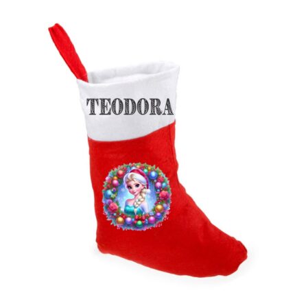 ciorap craciun personalizat frozen elsa