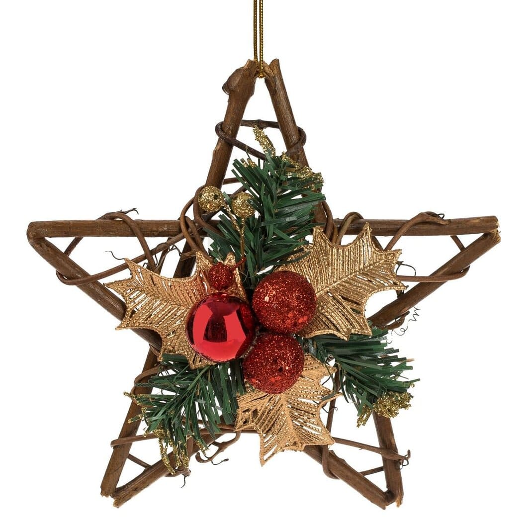 coronita craciun stea globuri fata