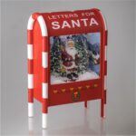 decoratiune craciun cutie postala mos lateral