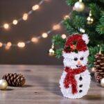 decoratiune craciun om zapada beteala 3d detalii