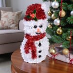 decoratiune craciun om zapada beteala 3d lateral