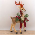 decoratiune craciun ren led lateral