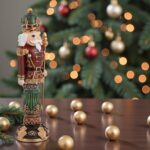 decoratiune craciun soldat sceptru decorata