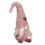 figurina craciun gnome caciula codite inima lateral