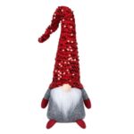 figurina craciun gnome caciula paiete fata