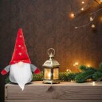 figurina craciun gnome caciula rosie stele secundara