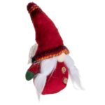 figurina craciun gnome fetita caciula rosie lateral