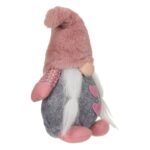 figurina craciun gnome haina gri codite lateral