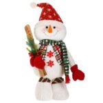 figurina decorativa craciun om zapada schiuri secundara